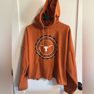 Women's Orange University of Texas Longhorn Hoodie